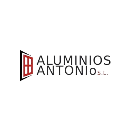 Logo de aluminios Antonio, empresa cliente de iActiva